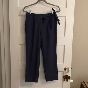 LOFT Navy Trousers